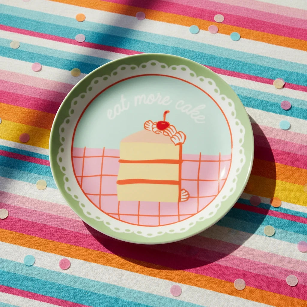 Buttercream Ceramic Plate