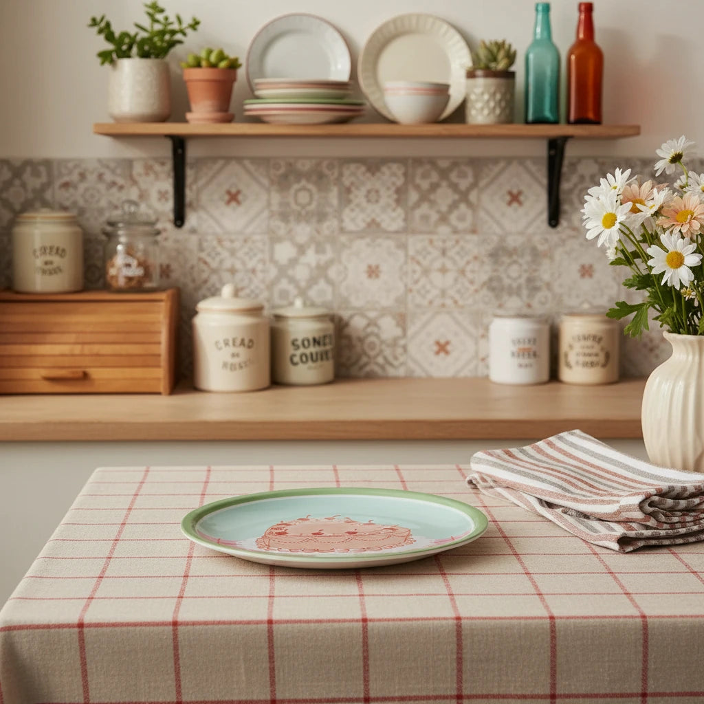 Buttercream Ceramic Platter