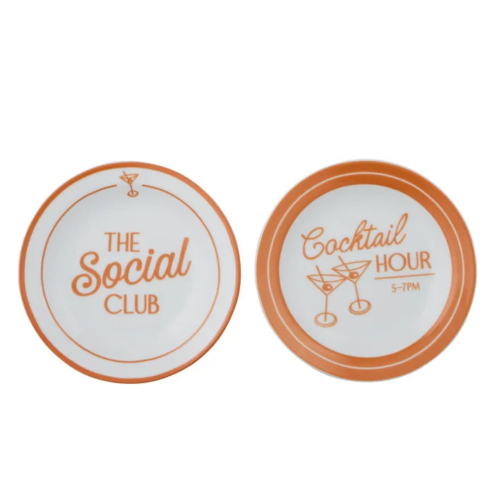 The Social Club Ceramic Plate