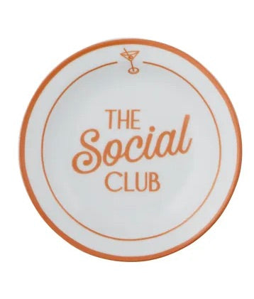 The Social Club Ceramic Plate