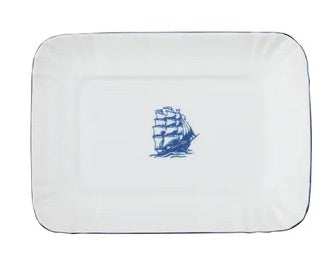 Ahoy Ceramic Trinket Plates