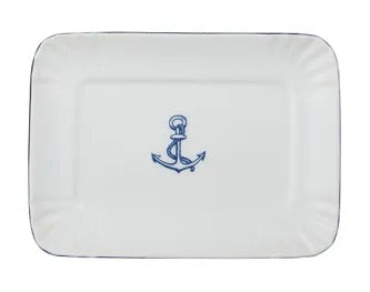 Ahoy Ceramic Trinket Plates