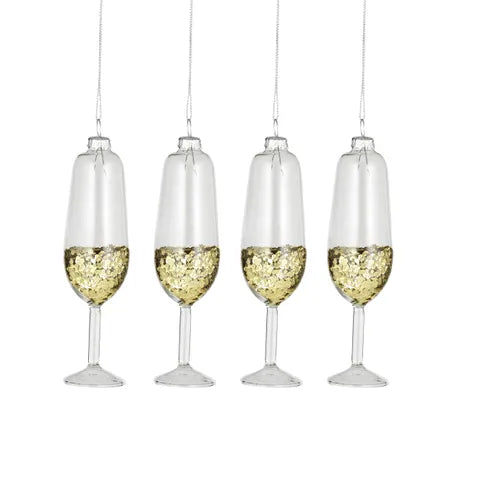 S/4 Champagne Glasses Glass