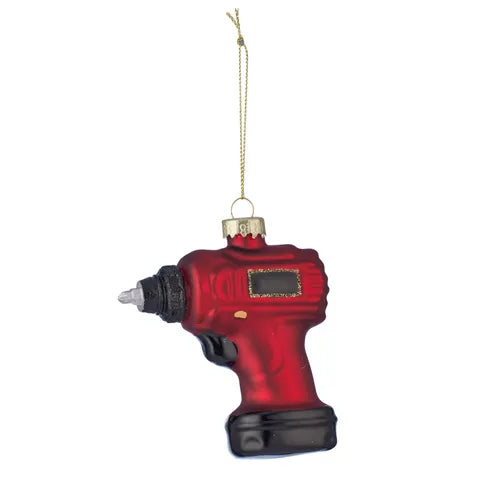 Electric Drill Ornament Glass