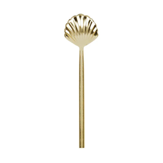 Clam Stainless Steel Spoon 14cm