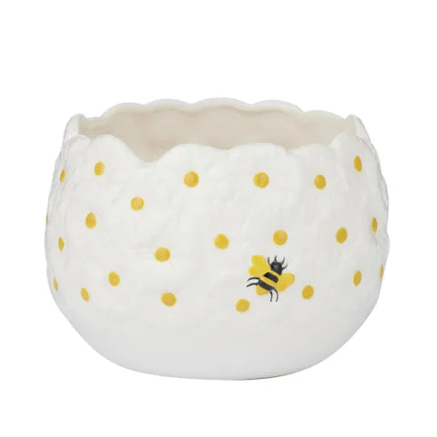 Daisy Ceramic Pot