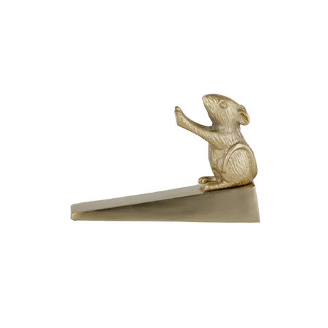 Millie Metal Door Wedge 15x10cm Gold
