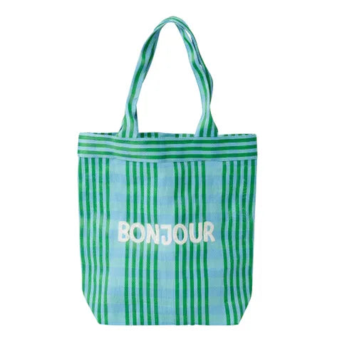 Bonjour Recycled Tote