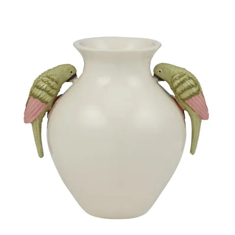Macaw Ceramic Vase 20x15x18.5cm Multi