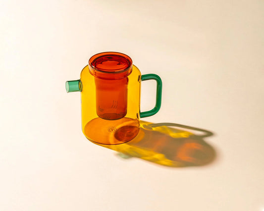 Chá Pot – Teal and Toffee