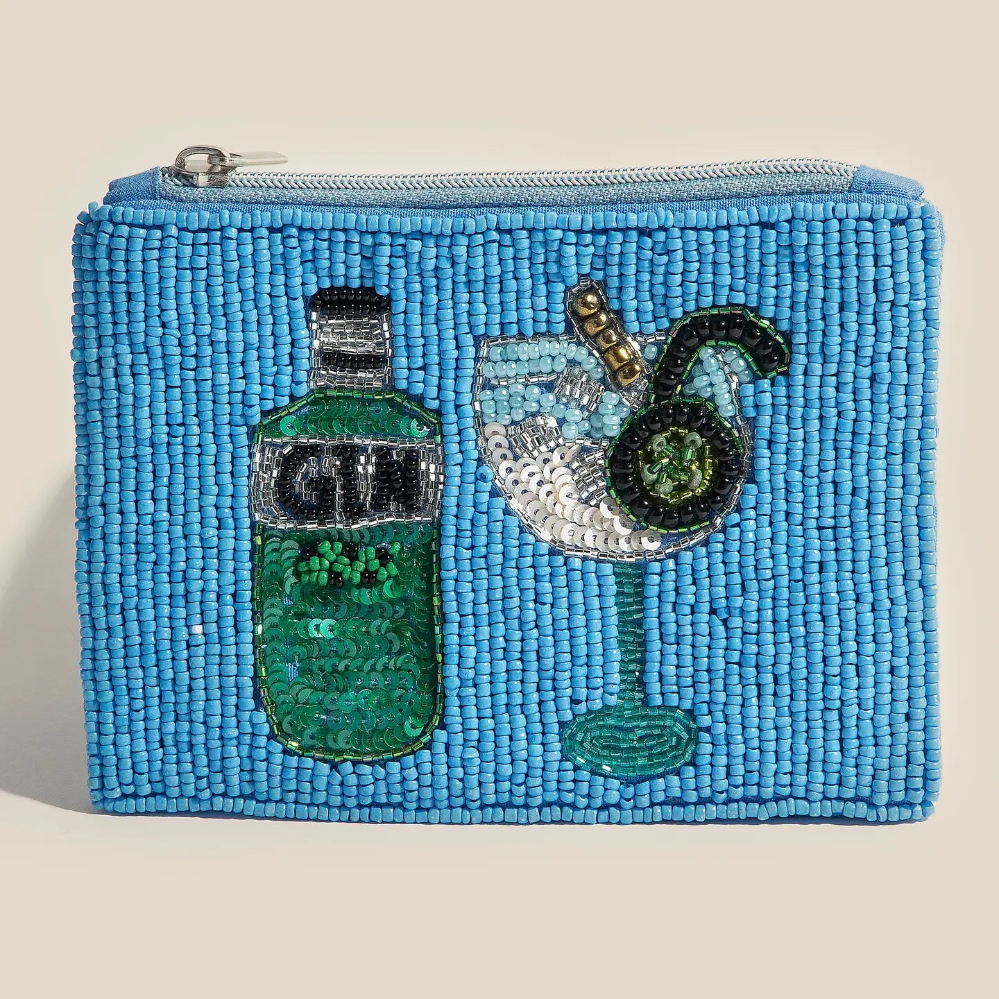 Gin O'clock Beaded Purse