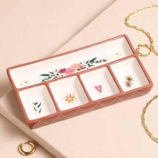 Cosy Floral Trinket Tray
