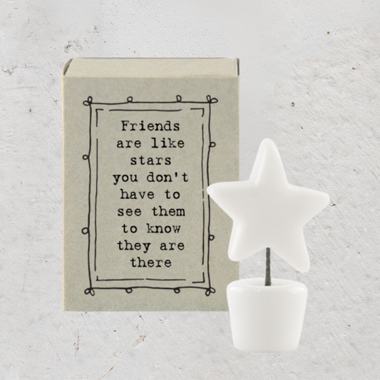 Little Standing Star Porcelain