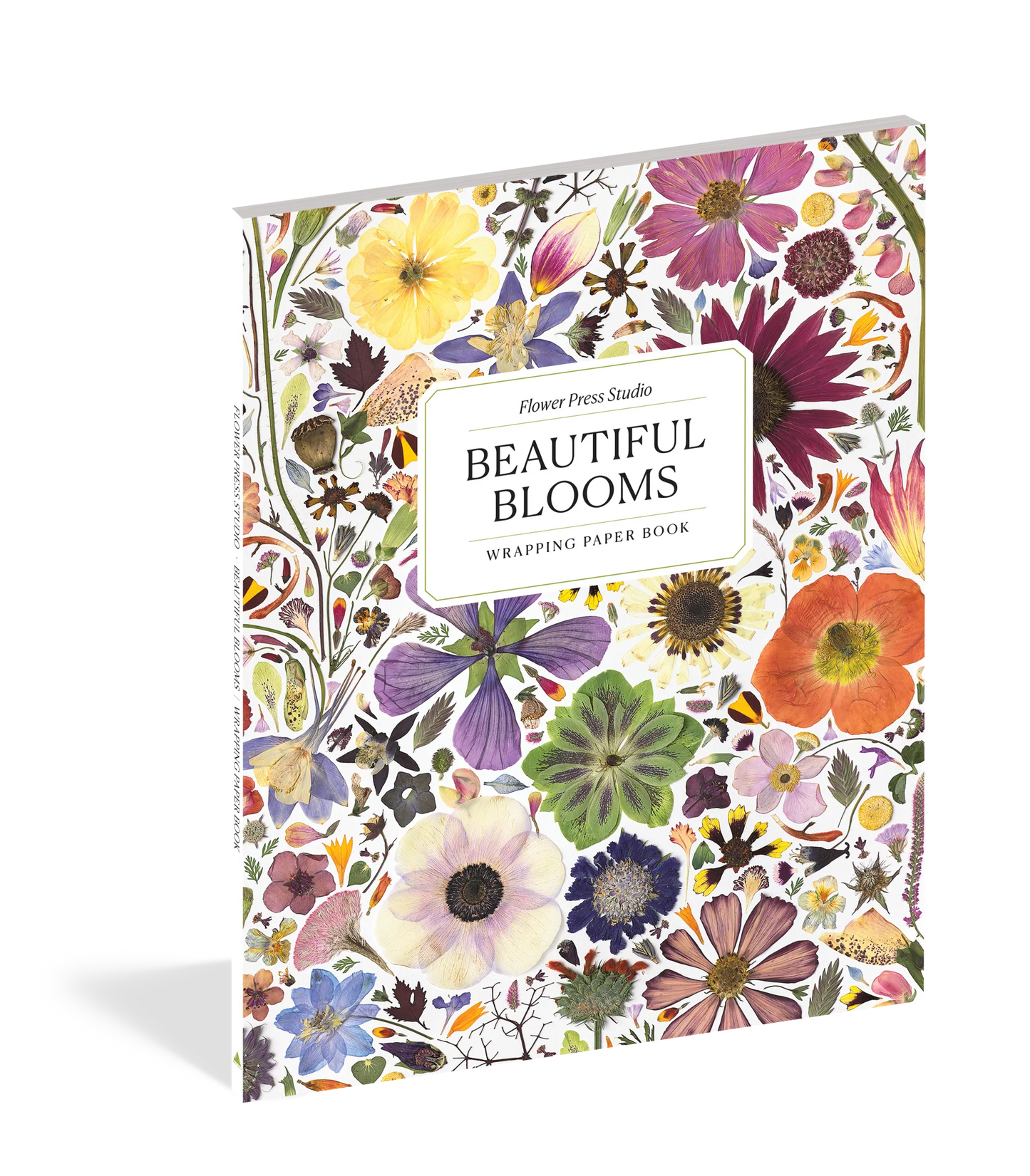 Beautiful Blooms Wrapping Paper Book