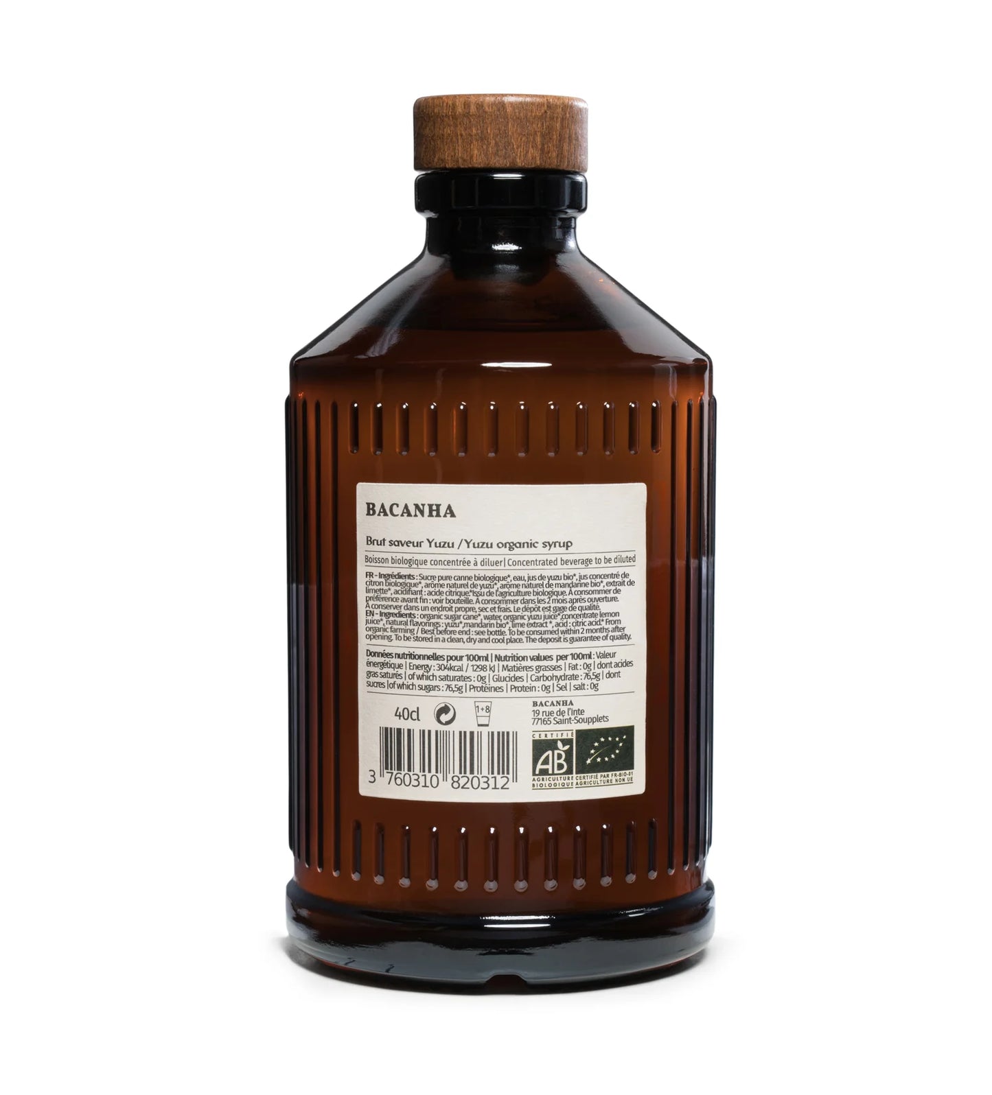 Bacanha Brut Yuza Syrup