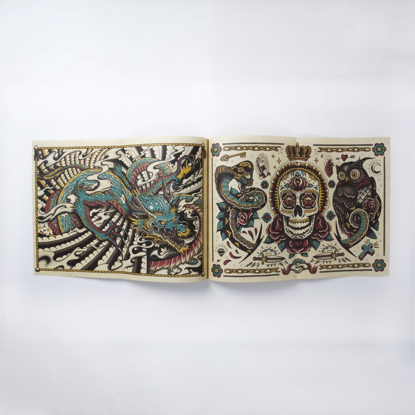Tattoo Colouring Book