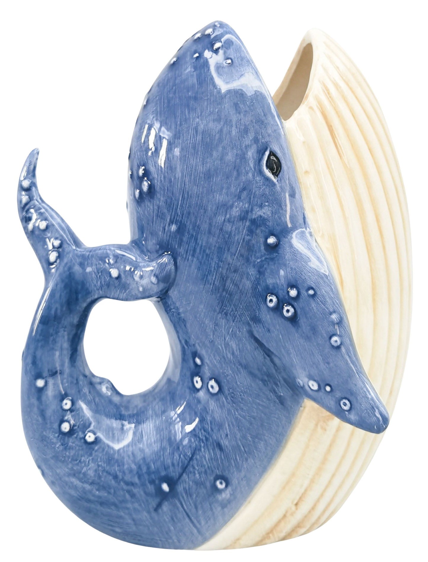 Reef Whale Vase