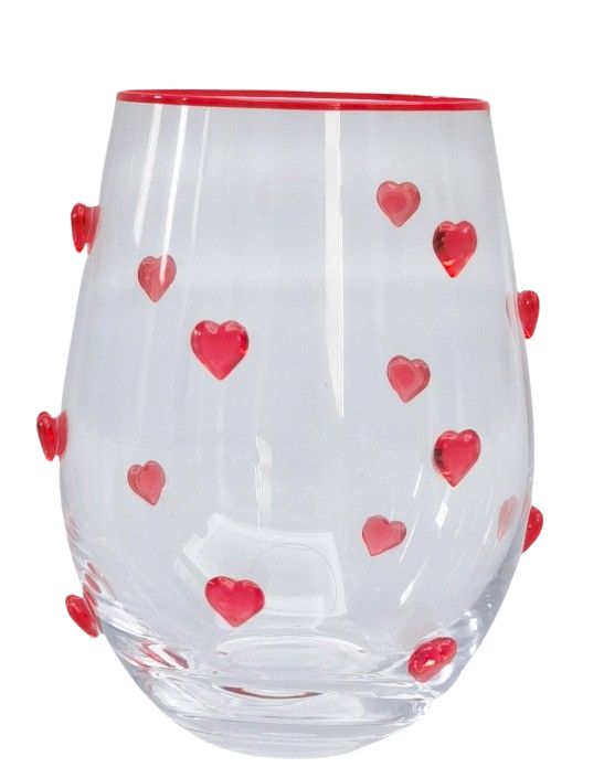 Kaya Heart Stemless Glass