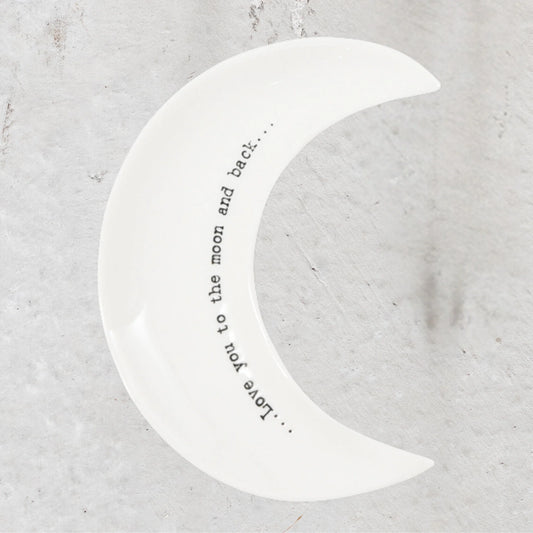 Porcelain Dish - Moon
