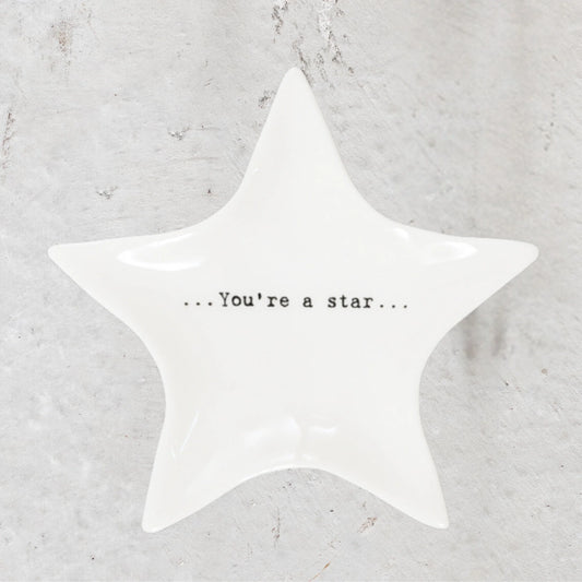 Porcelain Dish - Star